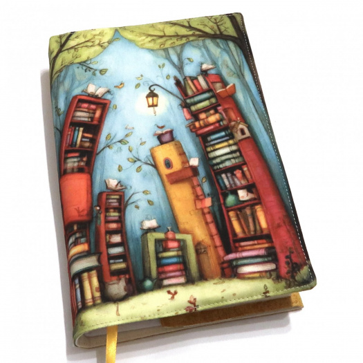 ZVÍŘÁTKA S KNIHOU  -  nastavitelný obal na knihu