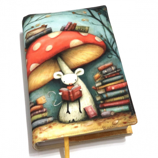 ZVÍŘÁTKA S KNIHOU  -  nastavitelný obal na knihu