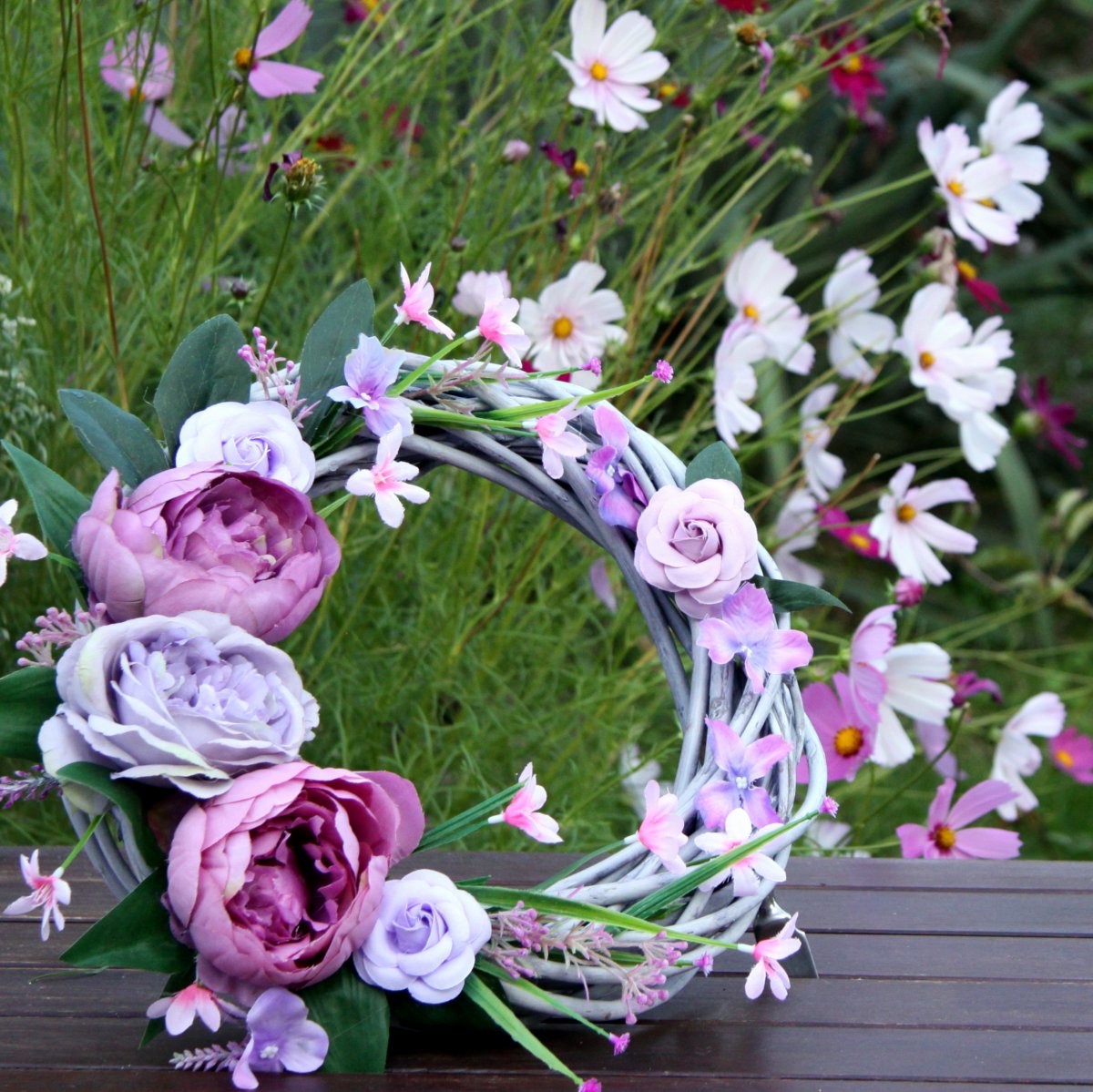 Roztančené odpoledne v krásenkách_věnec na dveře