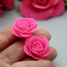 neonové růže  .. cvakačky 2,5 cm