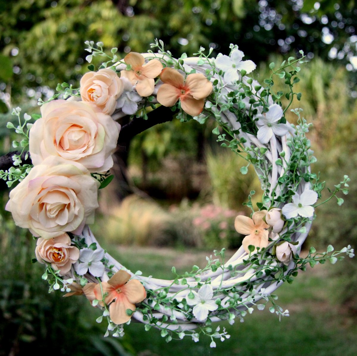 Sluneční lázeň_věnec na dveře 30 cm