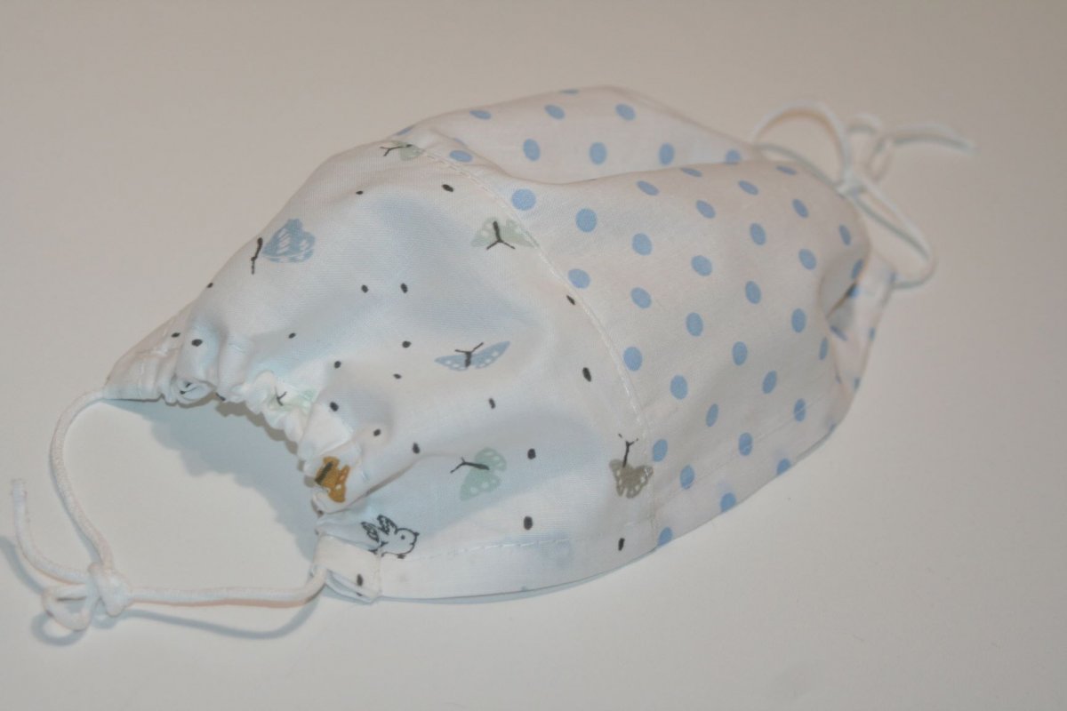 Rouška-jednovrstvá LETNÍ-na gumičky