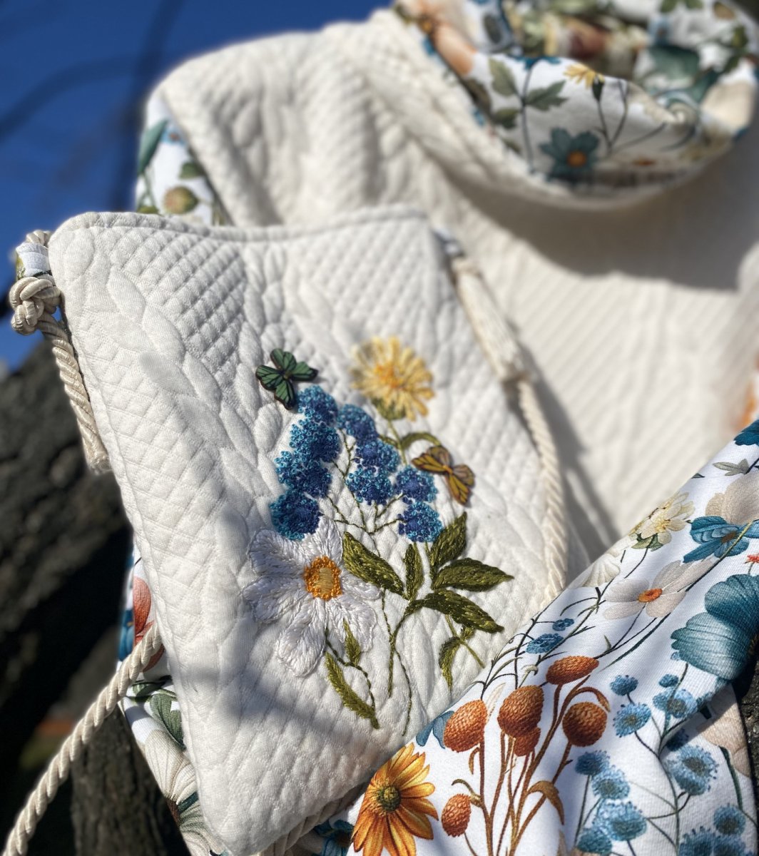 TUnika s kabelkou "VYŠÍVANÁ RADOST"