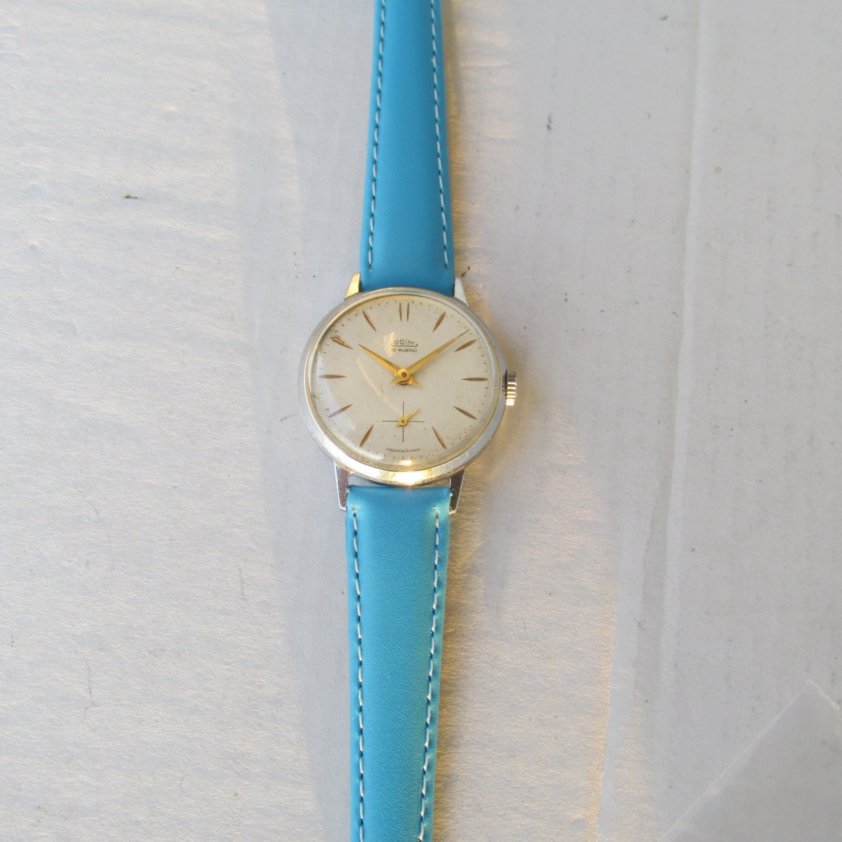 Hodinky Prim z roku 1961 - náramkové hodinky