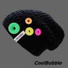 hučka CoolBobble s neon knoflíky