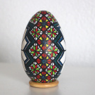 Husí vejce - netradiční dekorace - Zentangle VI.