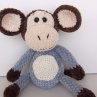 Háčkovaný opičák Filípek