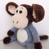 Háčkovaný opičák Filípek