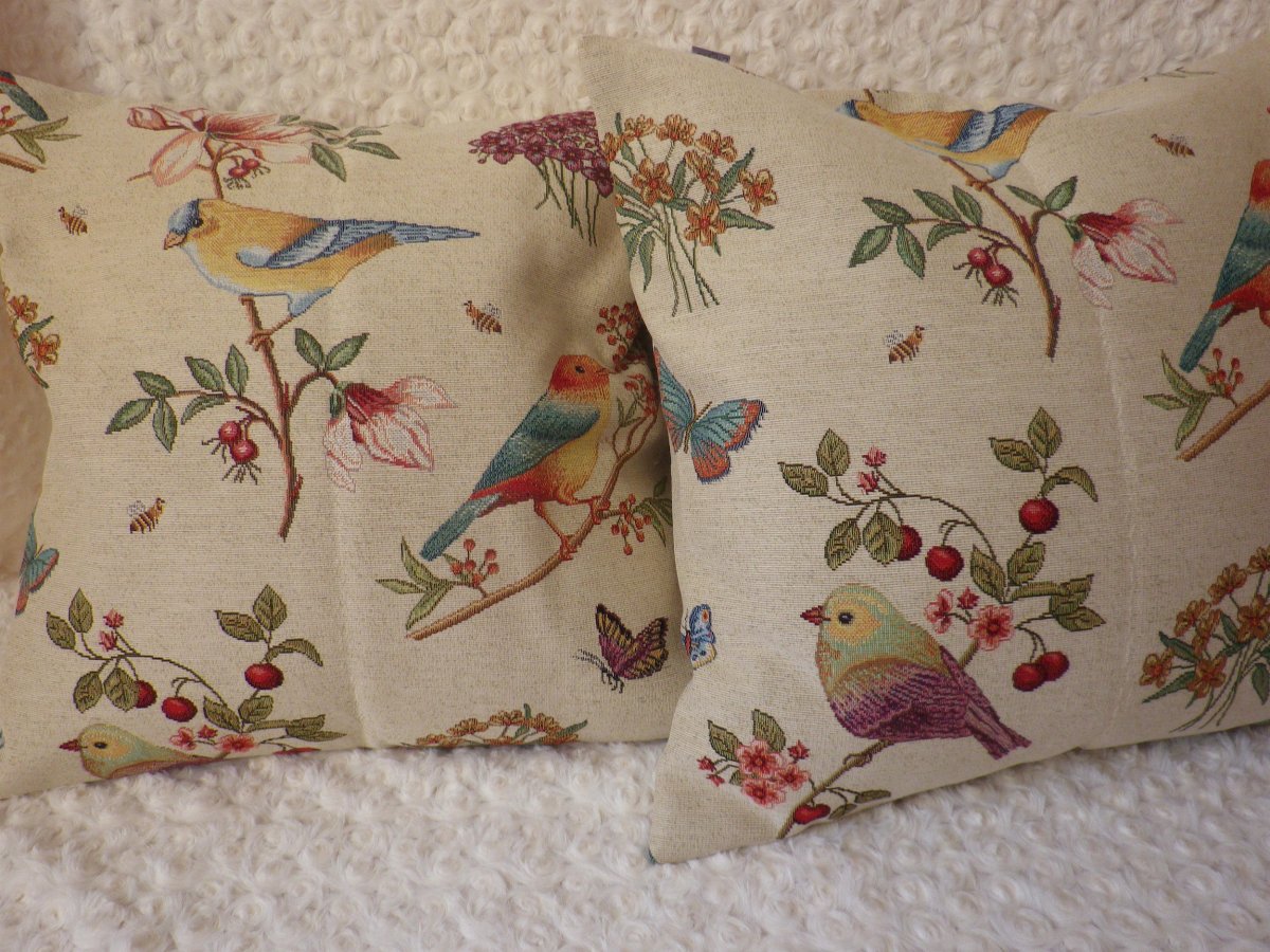 Povlak na polštář - ptáček