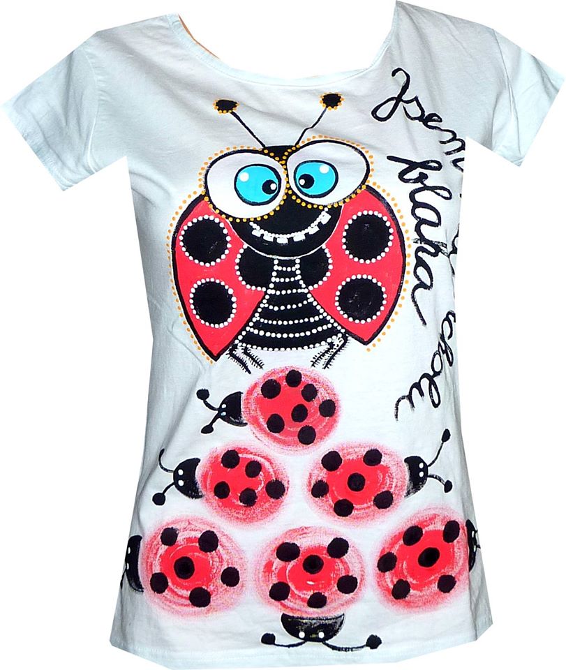 JSEM NA VRCHOLU BLAHA - tričko dámské