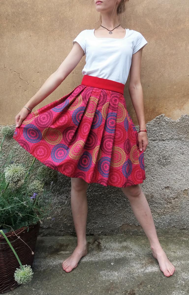 MANDALKOVÁ ZAVINOVACÍ SUKNĚ