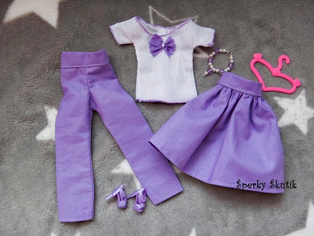 KM0008 - Fialový komplet