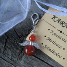 Přívěsek - anděl - minerál karneol