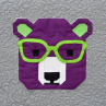 Patchworková deka/přehoz – medvědi nevědí…