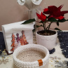 Košík háčkovaný