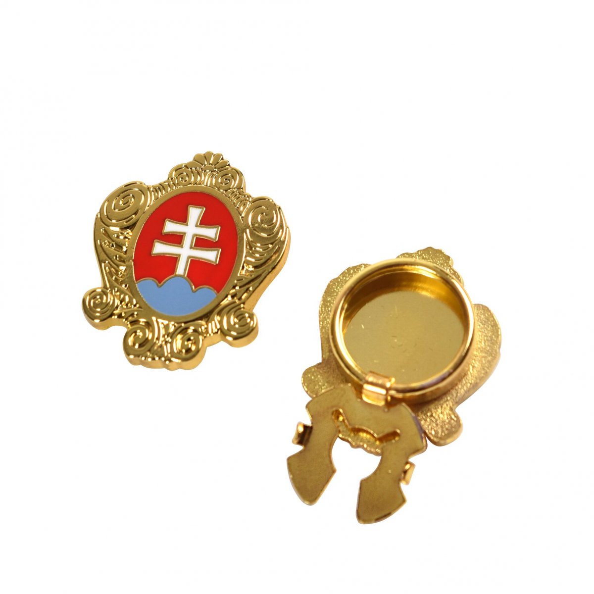 Dámské krytky na knoflíčky se slovenským štítem