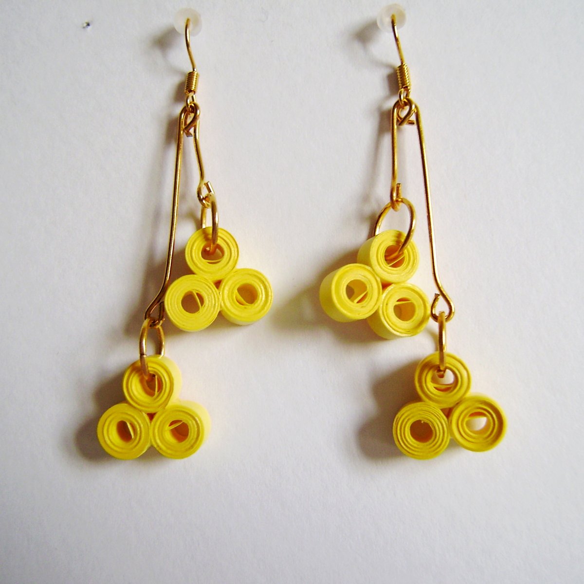 Zavěšené kuličky - žluté