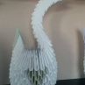 Origami: labuť