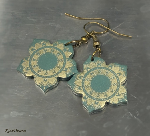 Náušnice Lace květy