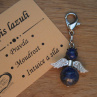 PŘÍVĚSEK - ANDĚL - MINERÁL LAPIS LAZULI
