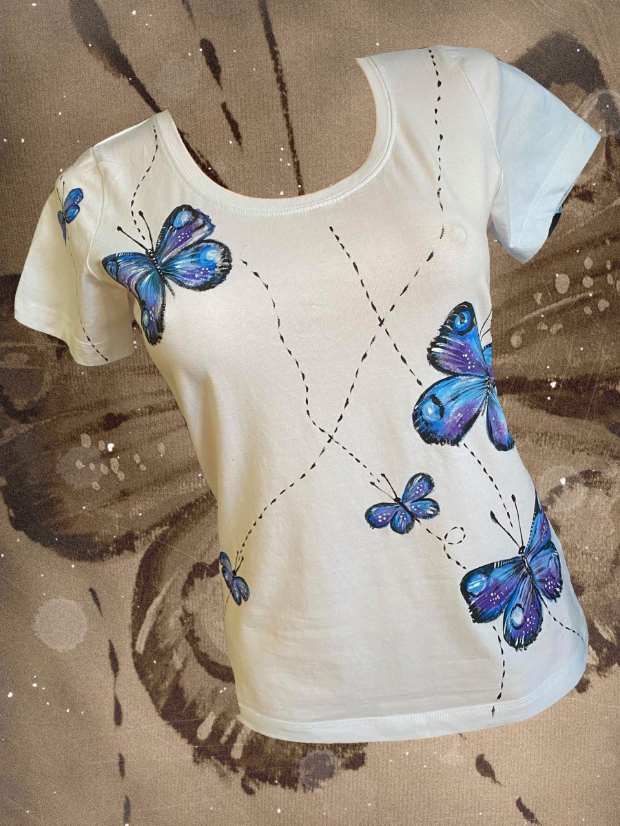 MODRÁSEK - tričko dámské