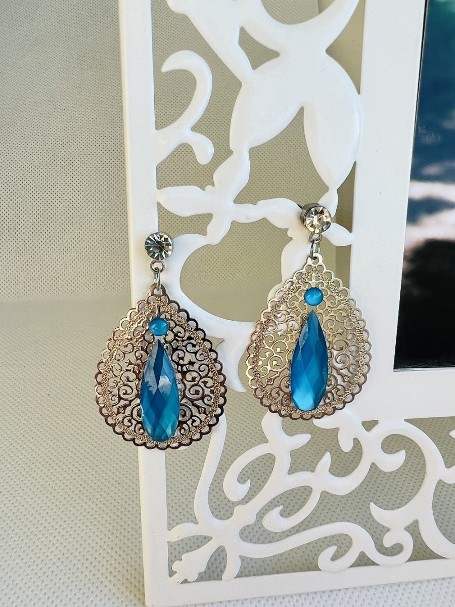 LC jemné - modrý neon