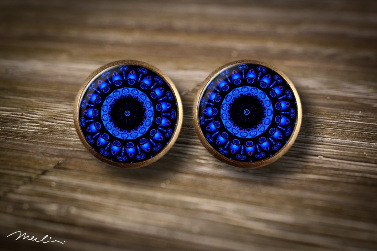 Mandala - náušnice