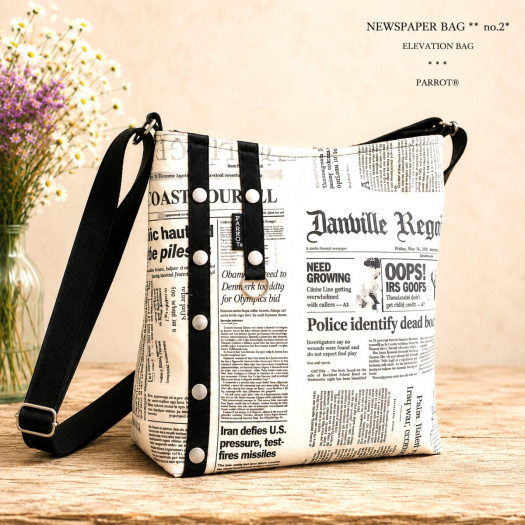 NEWSPAPER bag no.002 ***  PARROT®