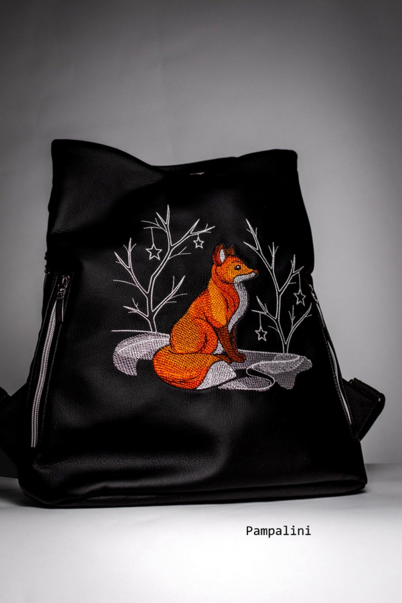 Vyšívaný batoh Safe - Lištička