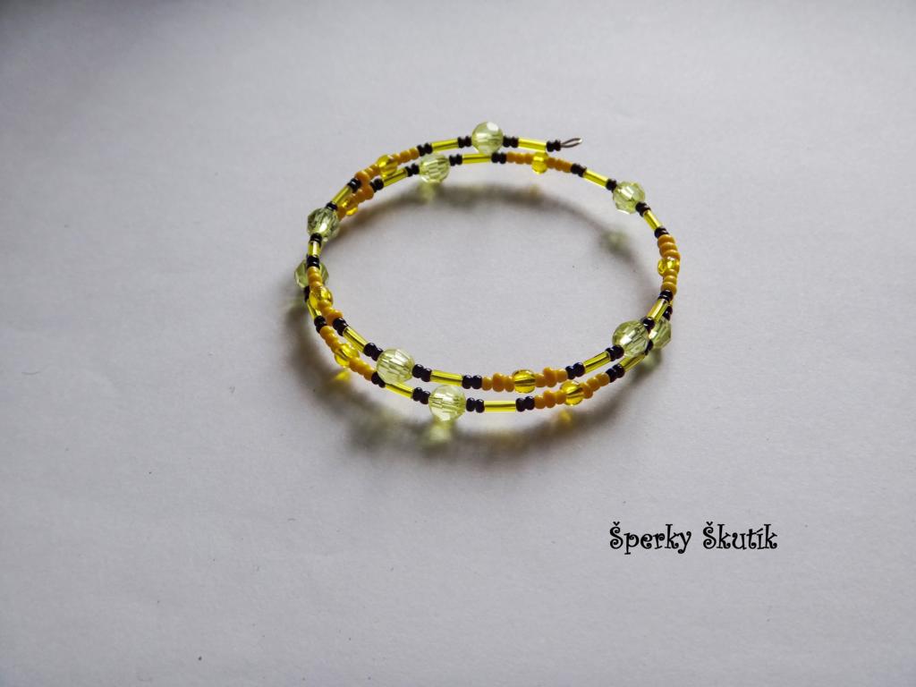 NR0016 - Žlutočerný náramek
