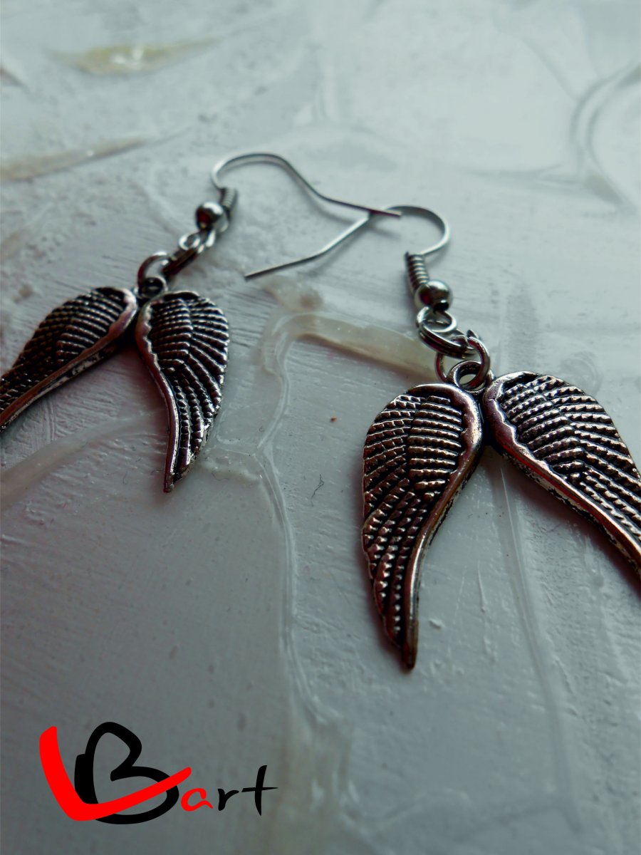 Náušnice - Andělská křídla NUK15