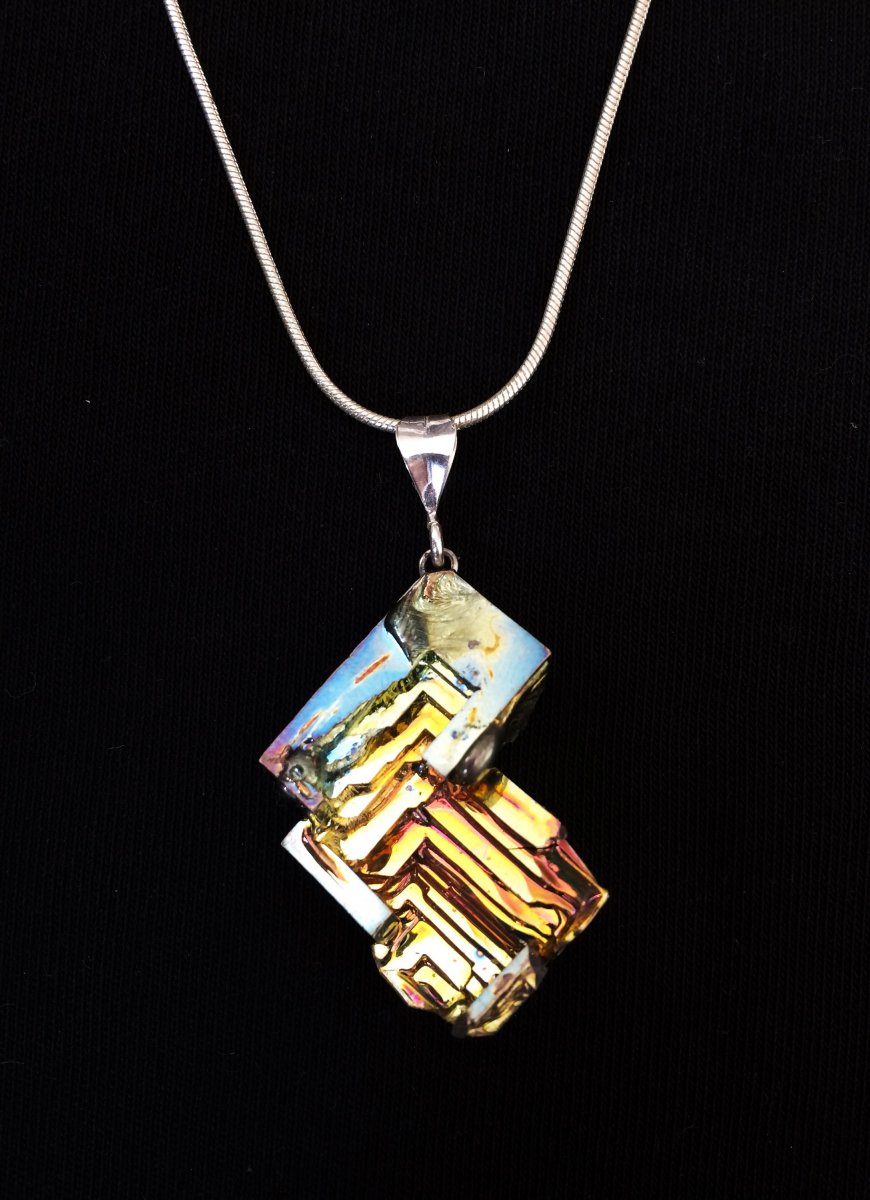 Náhrdelník Rainbow (Ag 925, Bismut)