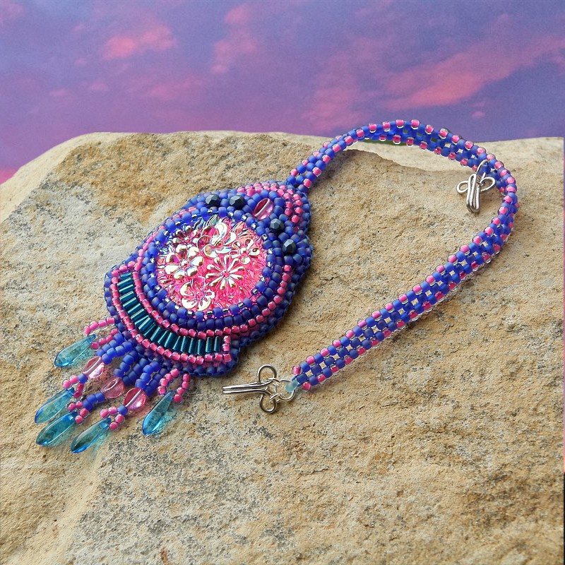 Červánky-ozdoba do vlasů