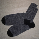 Pánské ponožky Noir-černý melír vel.46-47