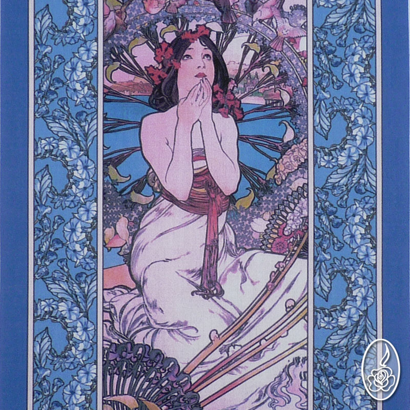 Látkový obraz Alfons Mucha - Monaco