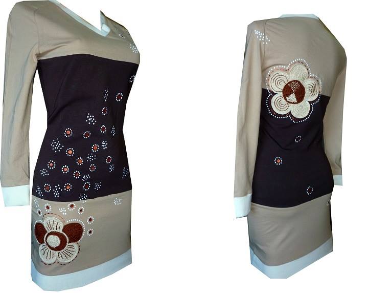 ČOKOLÁDOVÉ POTĚŠENÍ - šaty dámské