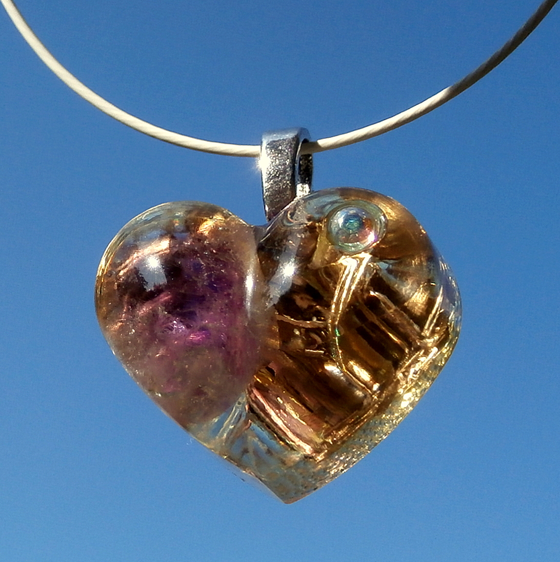 Orgonit, *Ametystové srdíčko*, 5