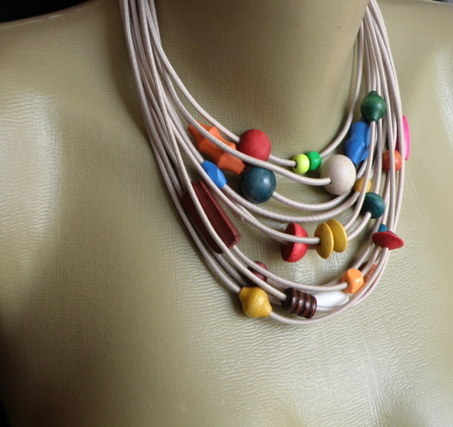 Náhrdelník -Barevné léto