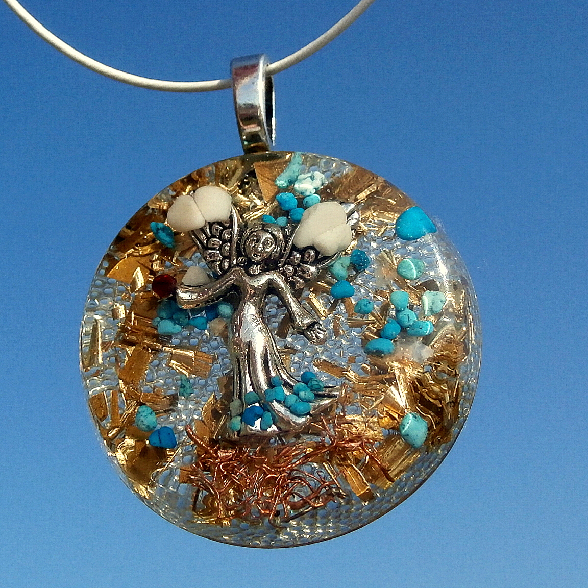 ORGONIT *Anděl se sněžným Křemenem* 3