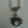 Náhrdelník -delfín s perlou