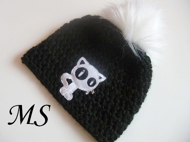 Háčkovaná čepička