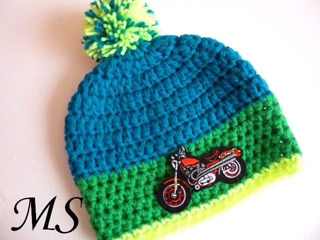 Háčkovaná čepička