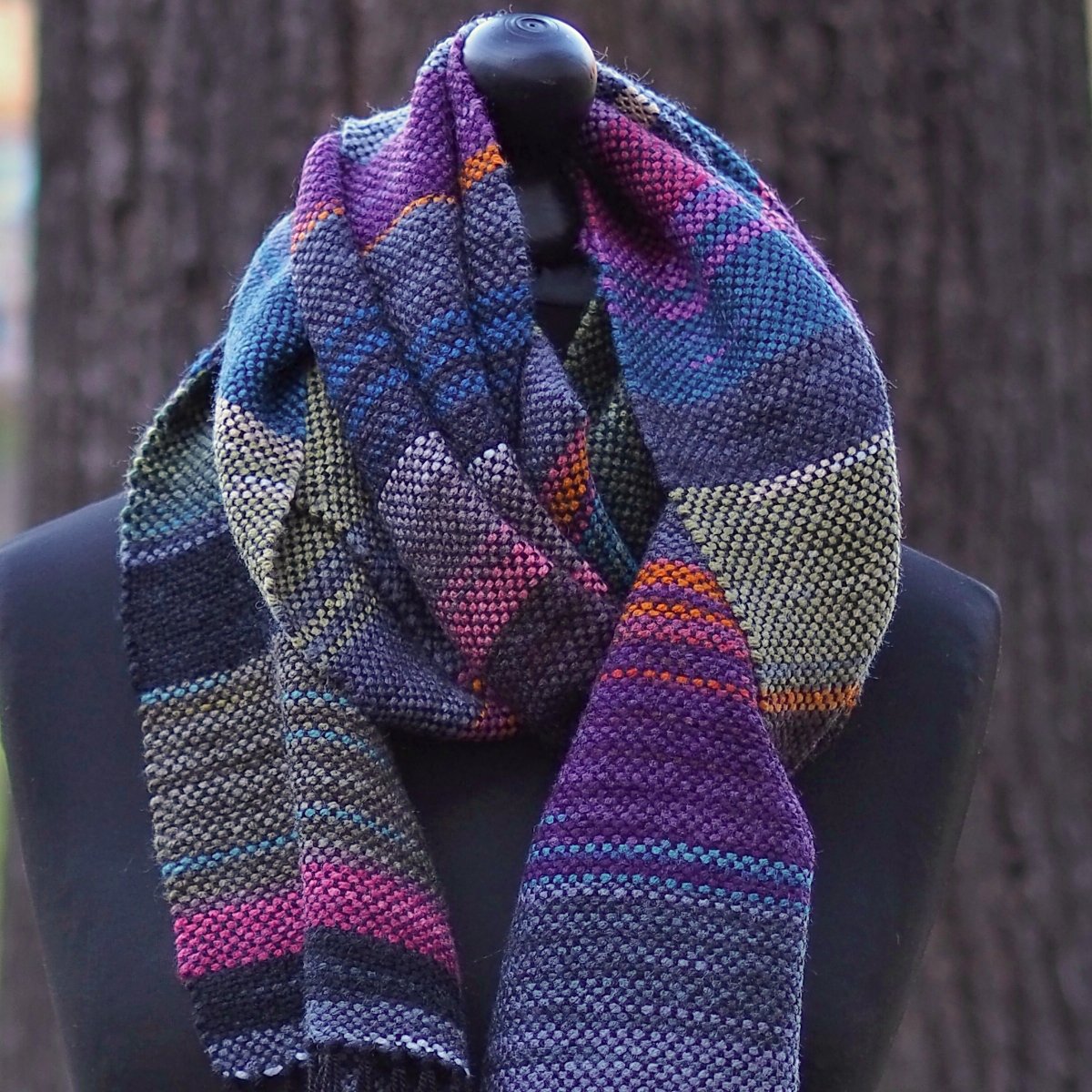 RUČNĚ TKANÁ ŠÁLA - PLÉD - IGOR