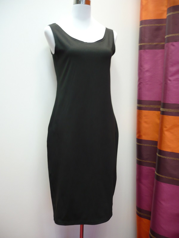 ŠATY ČERNÉ TÍLKOVÉ (L) 