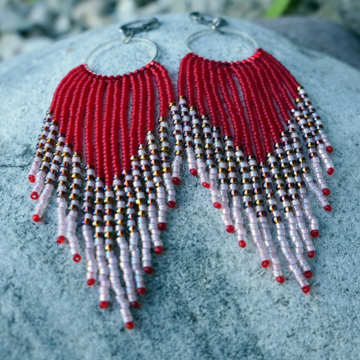 Wilhelmina - dlouhé náušnice