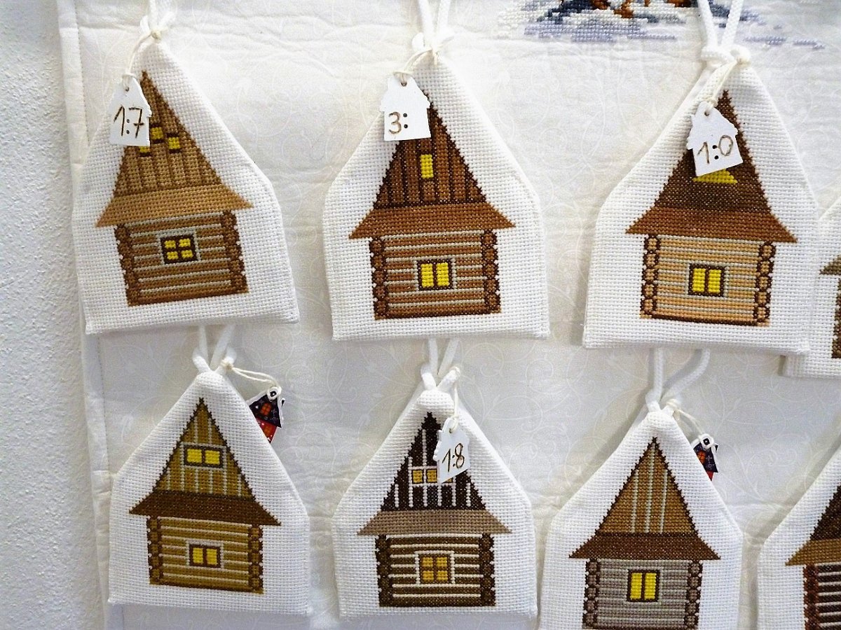 Adventní kalendář- České chaloupky