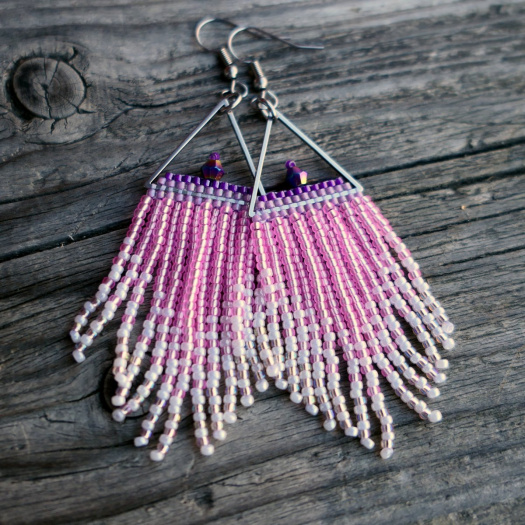 Romica - dlouhé náušnice