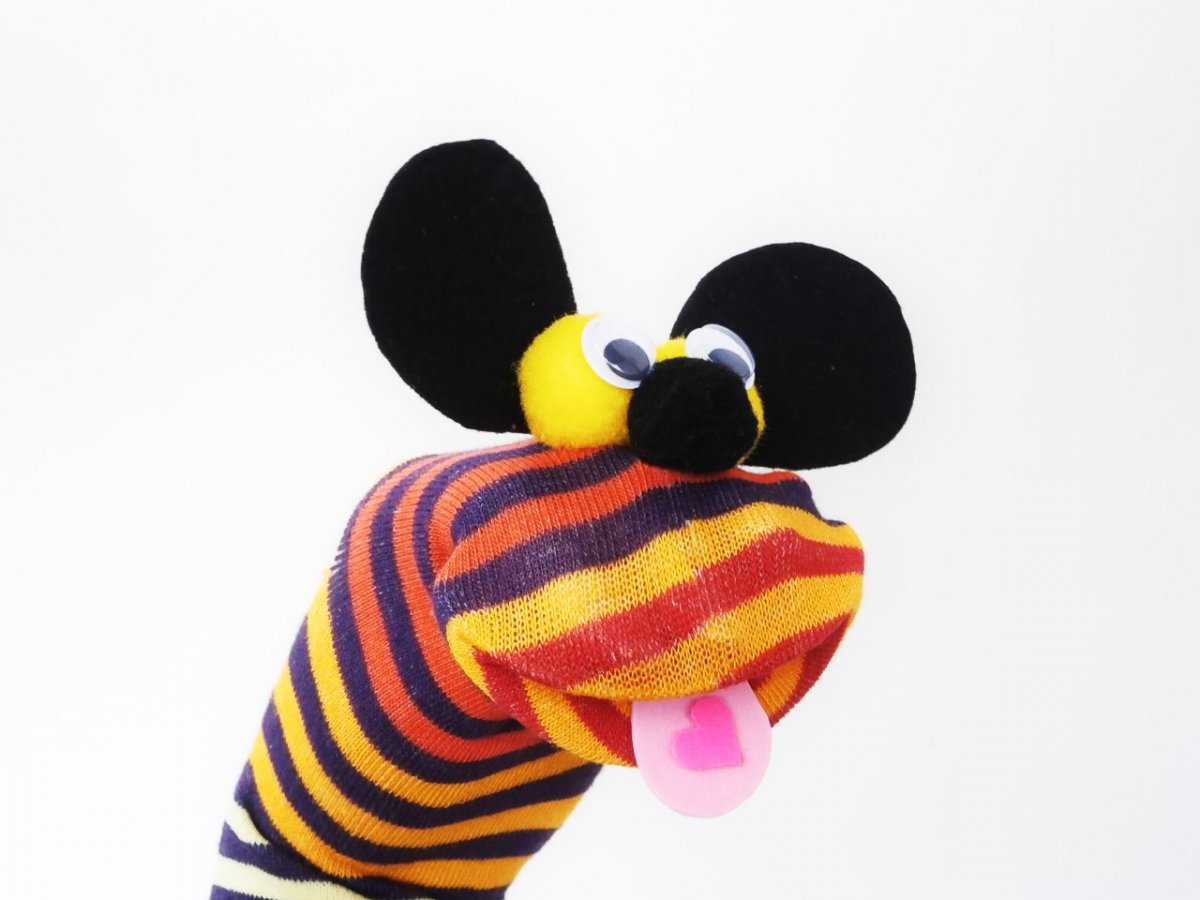 Maňásek ponožkáček č.566