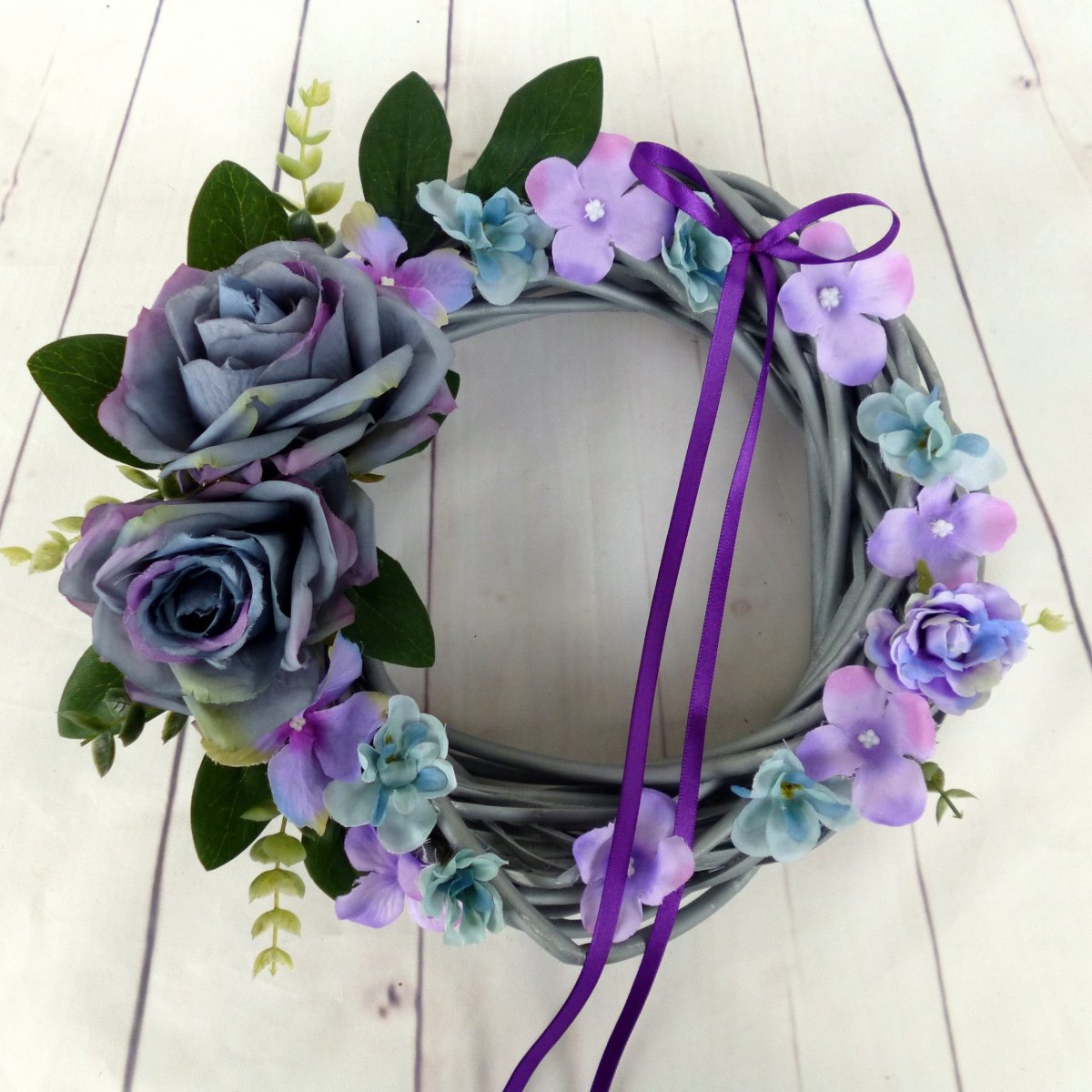 Jsi modrá jako hladina_věnec na dveře