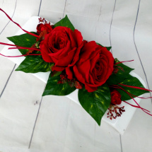 Růže pro Casanovu_dekorace na stůl